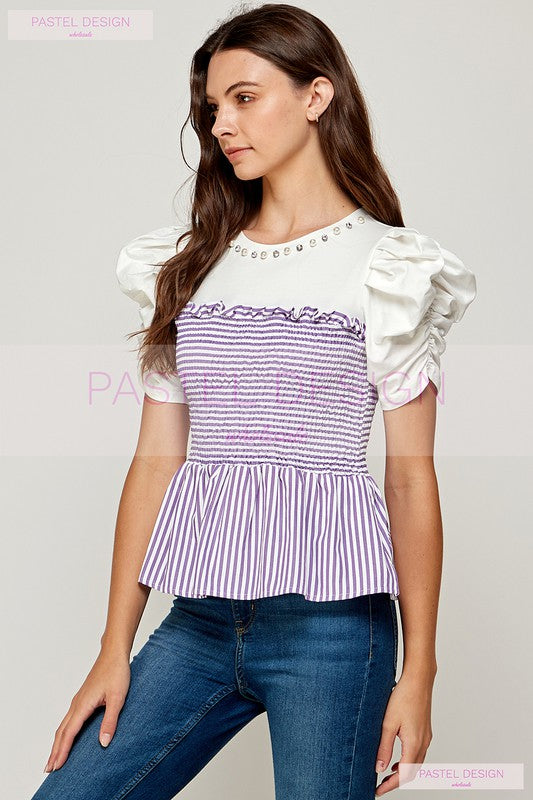 Peplum Top