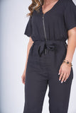 OPHELIA BLACK JUMPSUIT