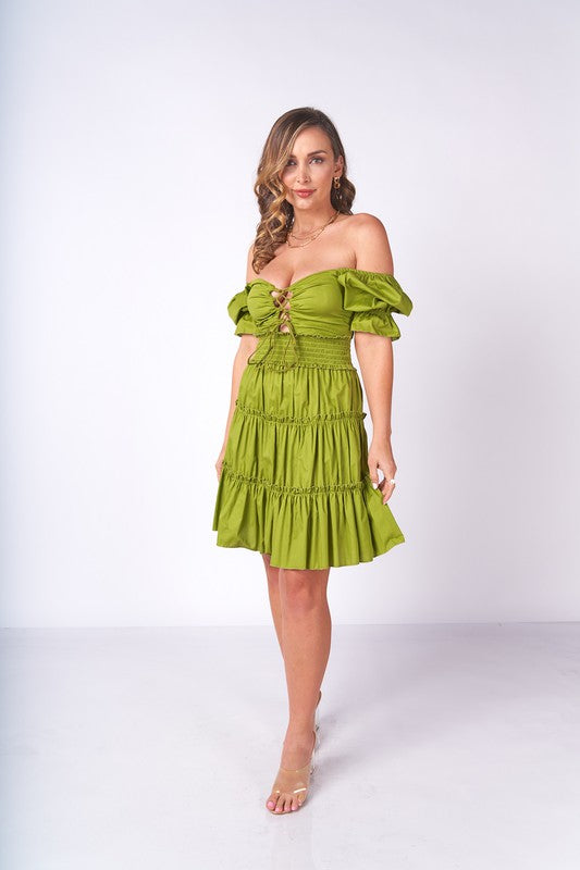 SALLY OLIVE DRESS